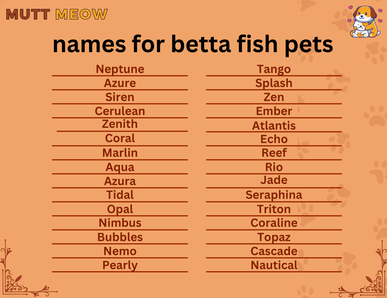 names for betta fish pets